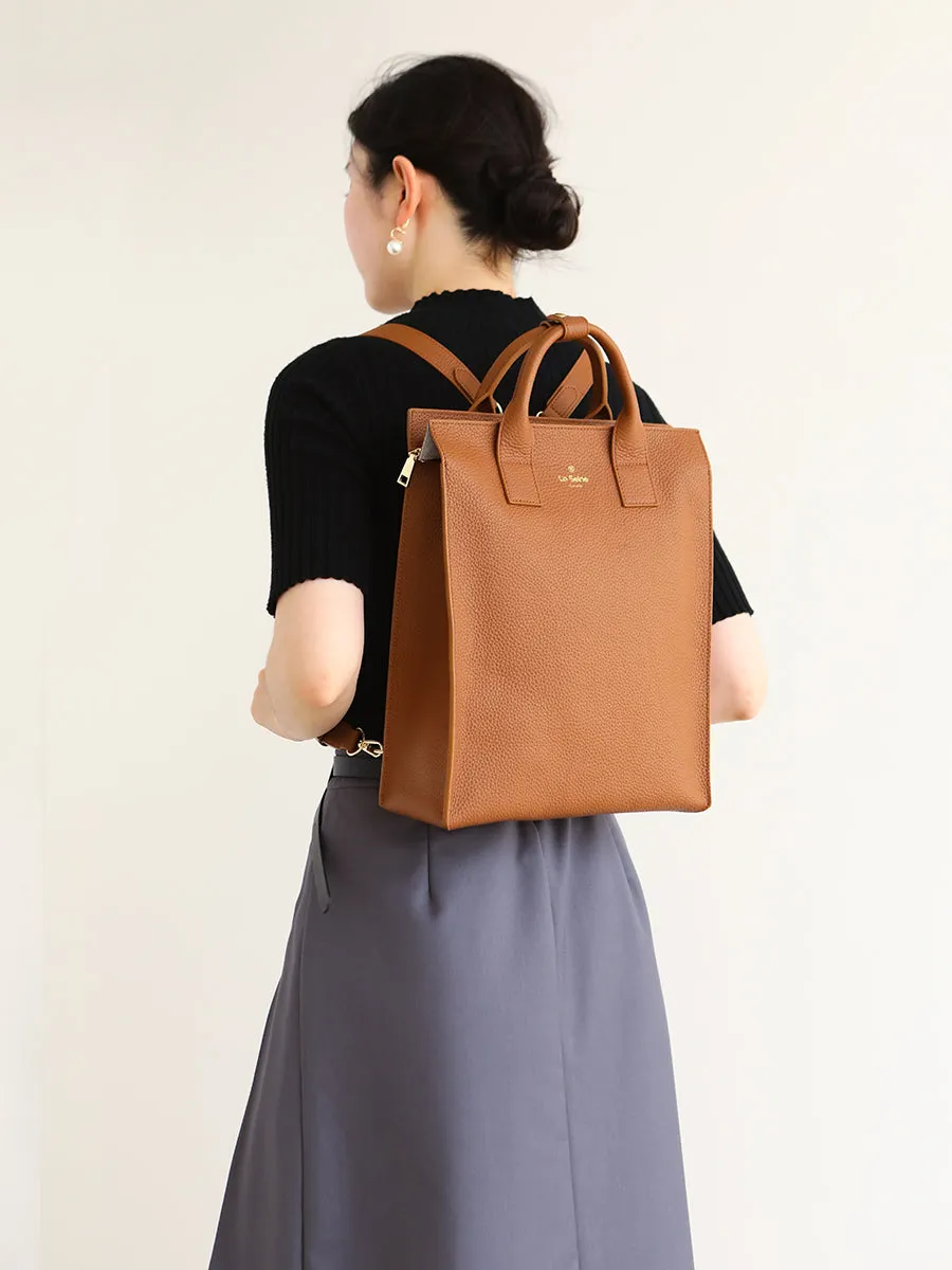 Convertible Rucksack Handbag Leather Ladies Leather Backpack