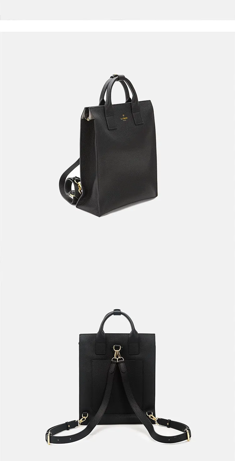 Convertible Rucksack Handbag Leather Ladies Leather Backpack