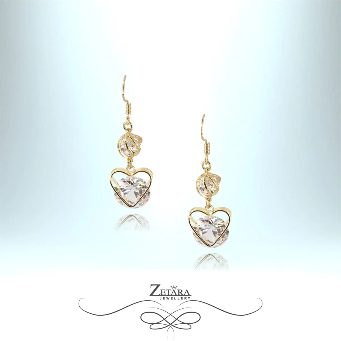 Czech Crystal - Sweet Heart Earrings 2024