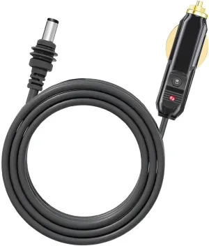 DC Power Cable DC Power Extension Cable 5M 16.4FT 18AWG IP68 Water Proof Outdoor DC Power Cord for Mini Satellite Antenna Car Truck Boat