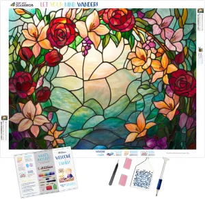 Delicate Floral Archway