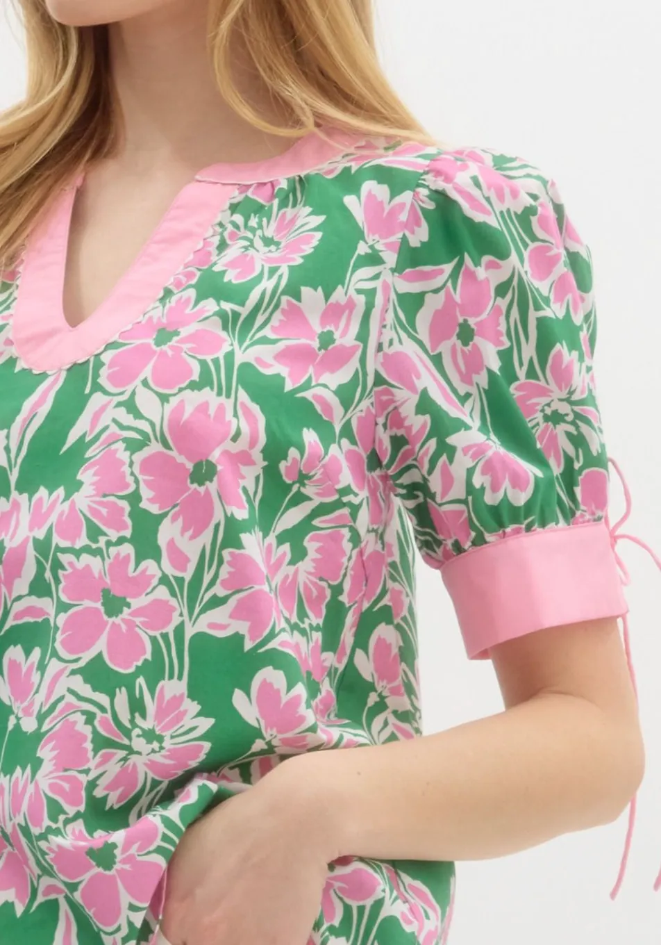 Delicate Floral Top