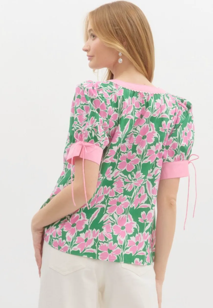 Delicate Floral Top