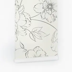 Delicate Floral Wallpaper