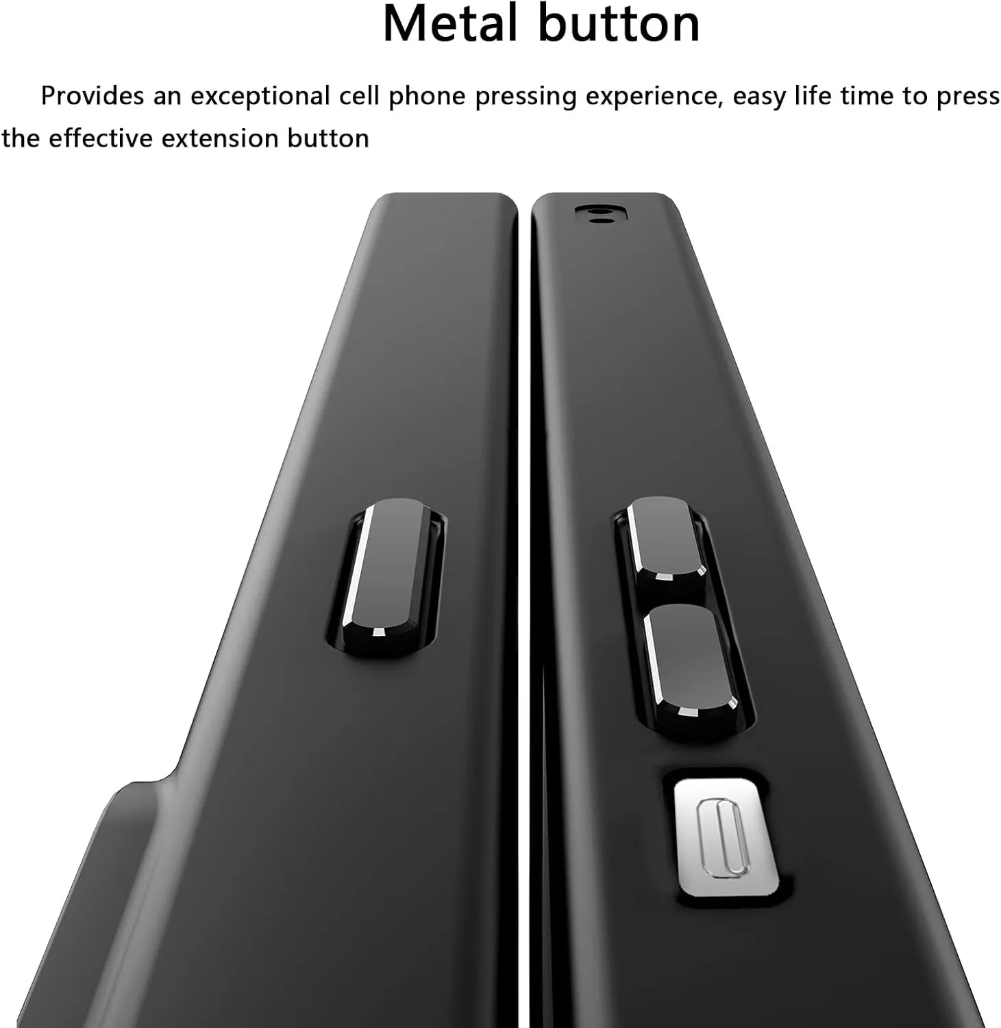 Designed for iPhone 13 Case,Compatible with Magsafe,16 FT Shockproof Military Drop Protection,iPhone 13 Magnetic Phone Case with Metal Button and Camera Frame,Slim Clear Phone Cover Black