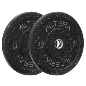 Discos Bumpers 15 Lbs Altera Hitemp Olimpico Profesional