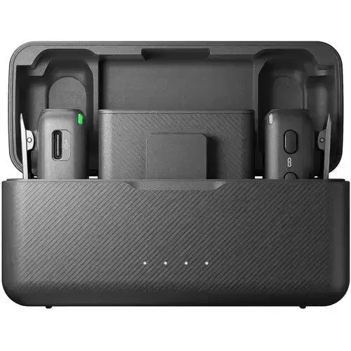 DJI Mic Dual-Transmitter Compact Digital Wireless Microphone System/Recorder for Cameras & Smartphones