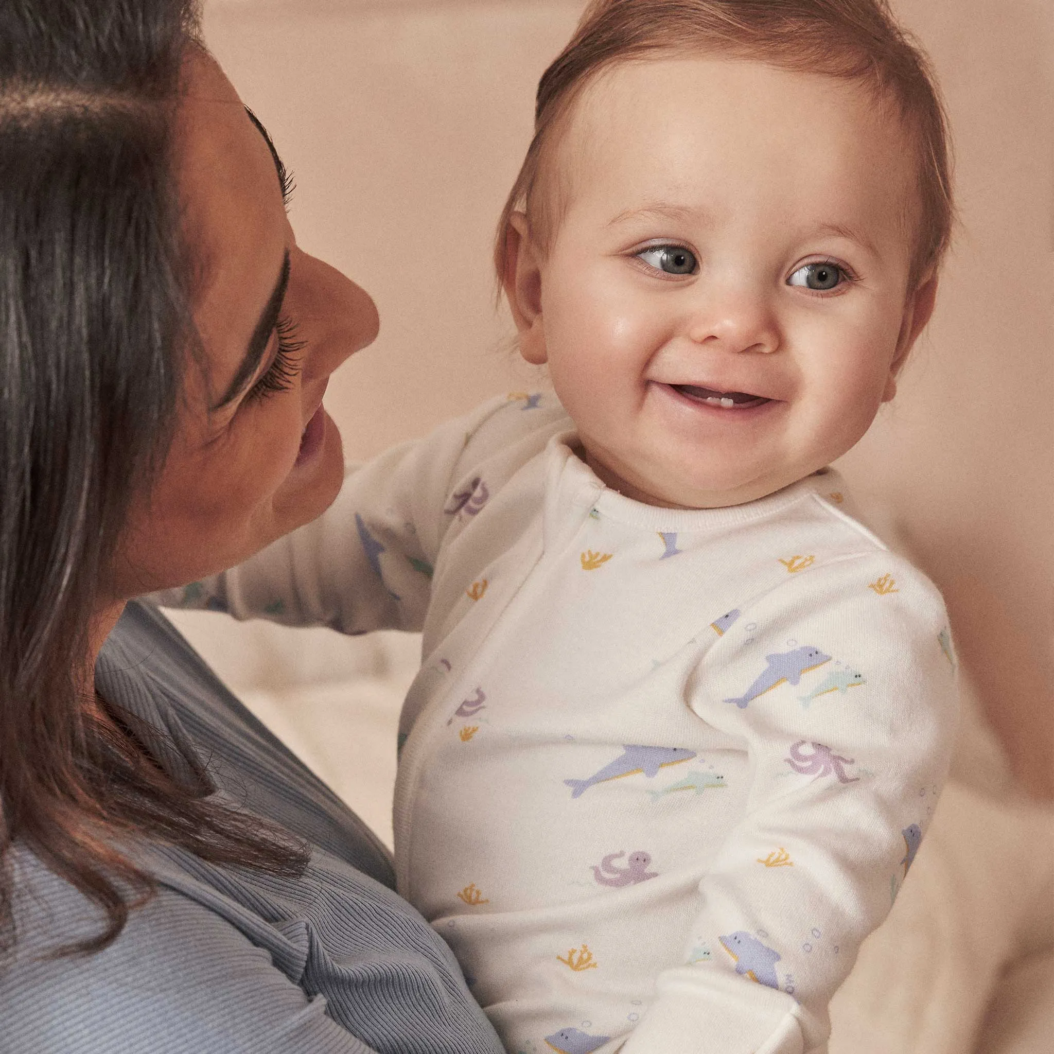 Dolphin Clever Zip Sleepsuit