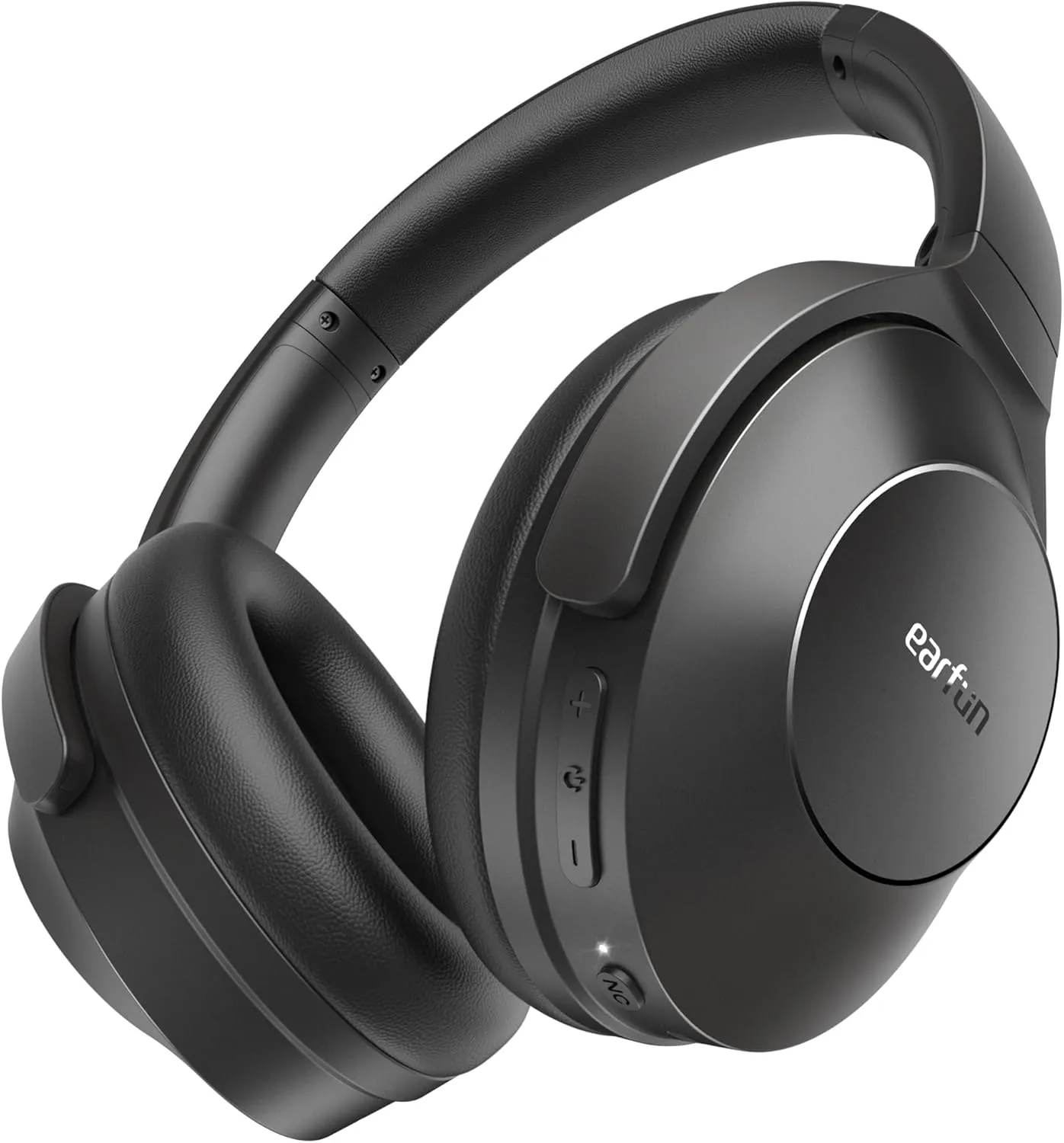 EarFun Wave Life Hybrid Active Noise Cancelling Headphones, Wireless Over Ear Bluetooth 5.4 Headphones, 4 Mics AI Clear Call, Deep Bass, 60H Playtime, Comfortable Fit, Custom EQ, Multipoint Connection