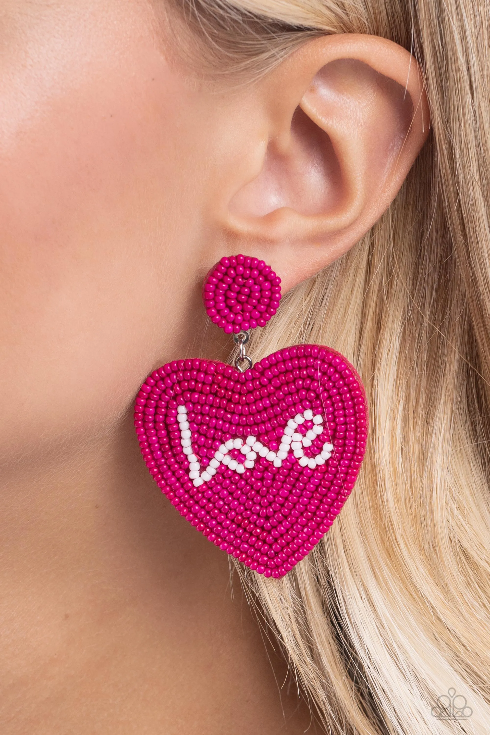 Earrings Sweet Seeds - Pink VDAY V156