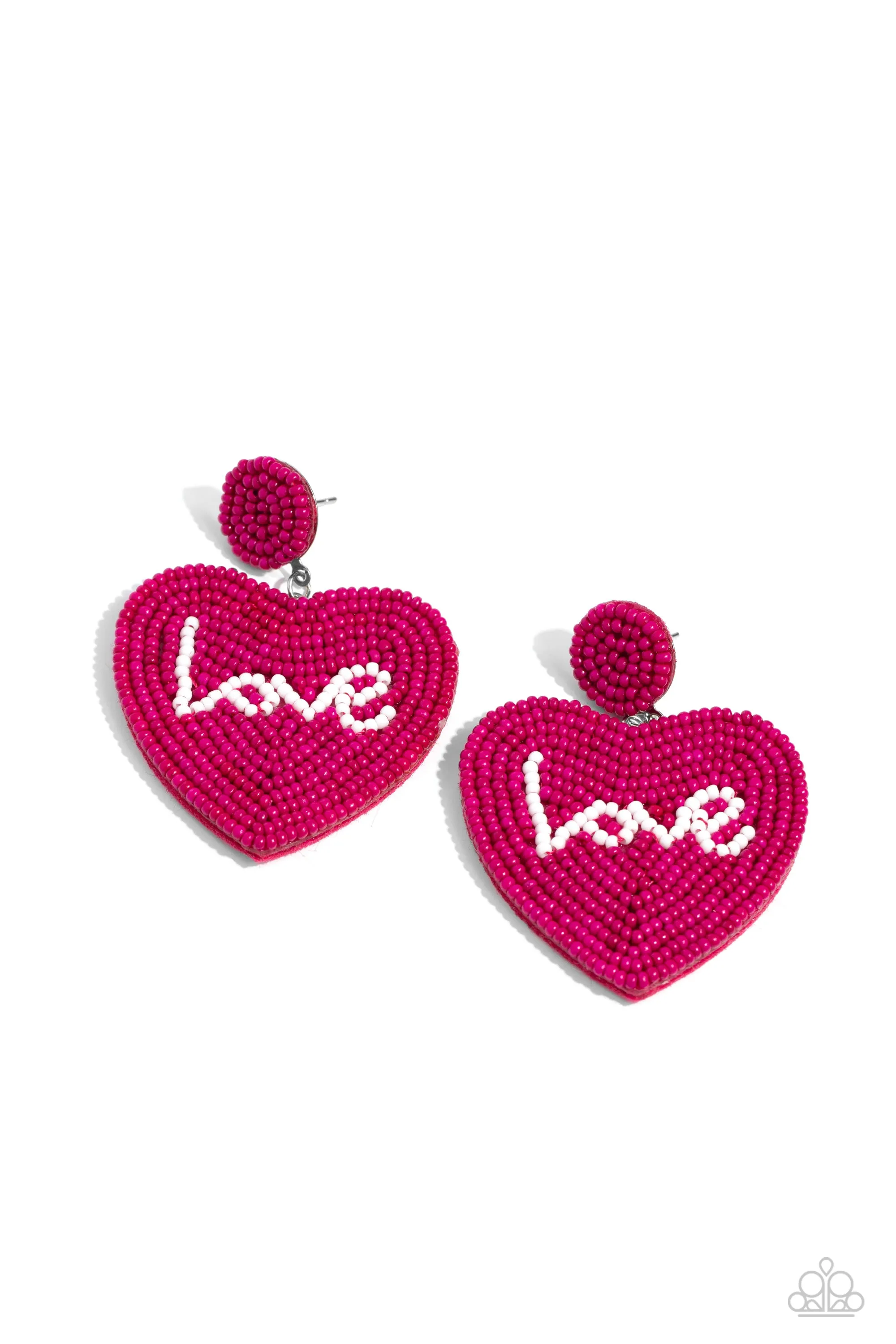Earrings Sweet Seeds - Pink VDAY V156