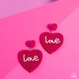 Earrings Sweet Seeds - Pink VDAY V156