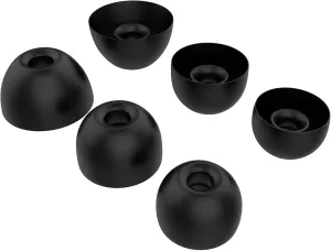 Eartips Compatible with Fit Pro/Studio Buds Headphones,3 Pairs, Soft Silicon Earbuds Tips Replacement Ear Tips (Black)