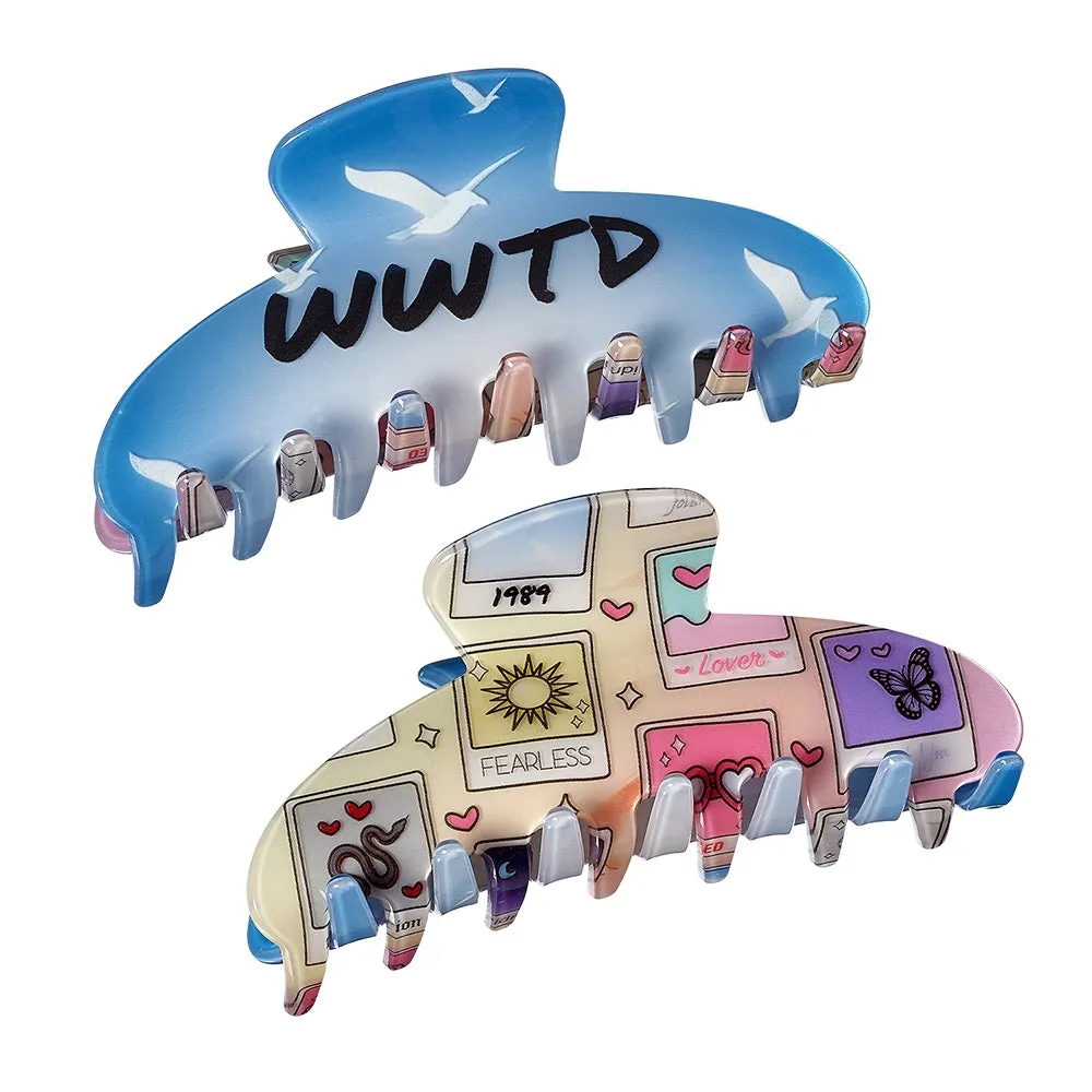 Eras Double-Sided Claw Clips - WWTD