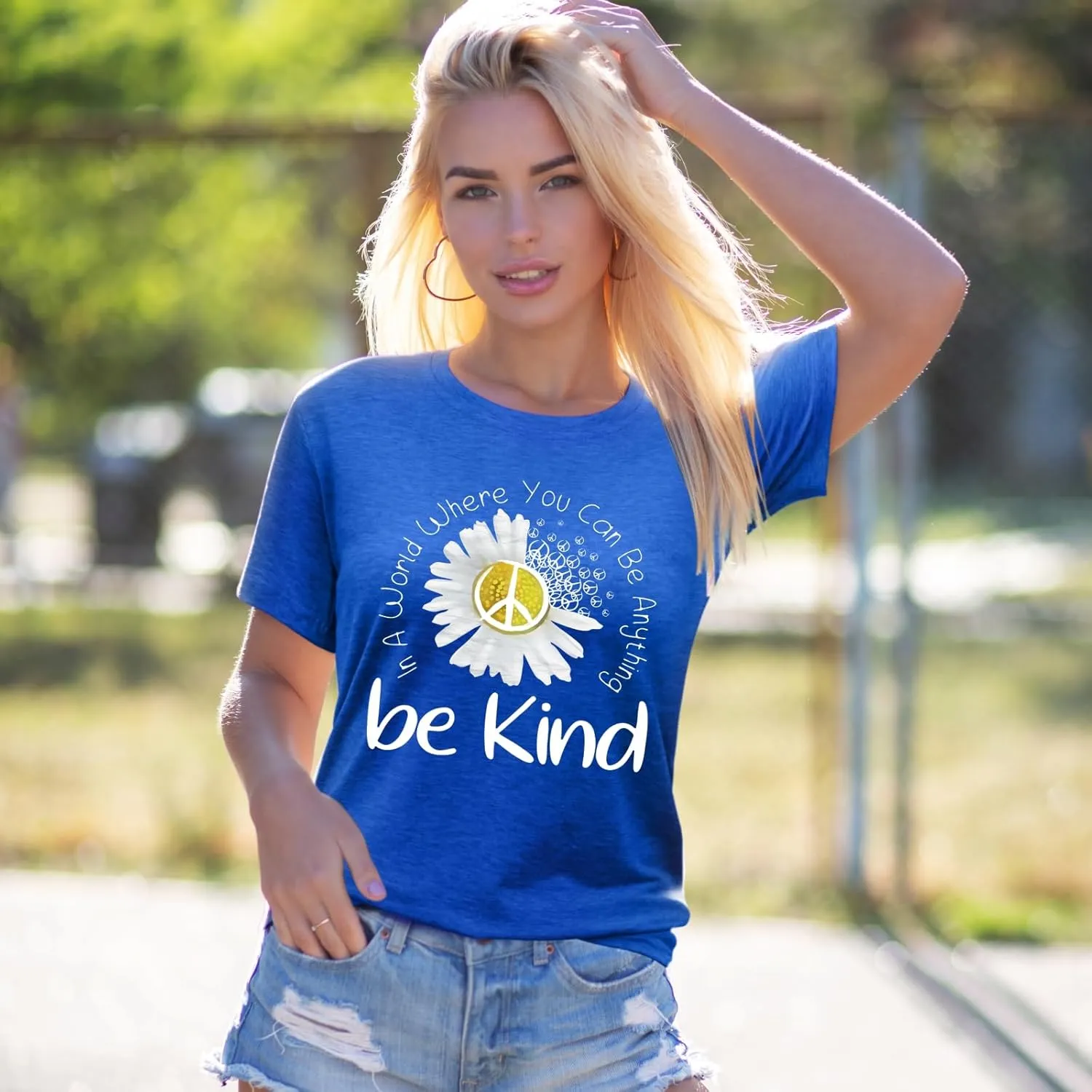 EUOW Tshirts for Womens Graphic Summer Tees Short Sleeve Loose Fit Trendy Tops
