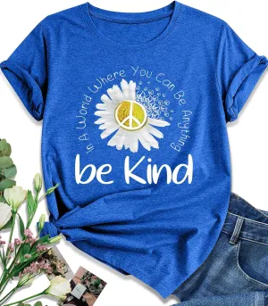 EUOW Tshirts for Womens Graphic Summer Tees Short Sleeve Loose Fit Trendy Tops