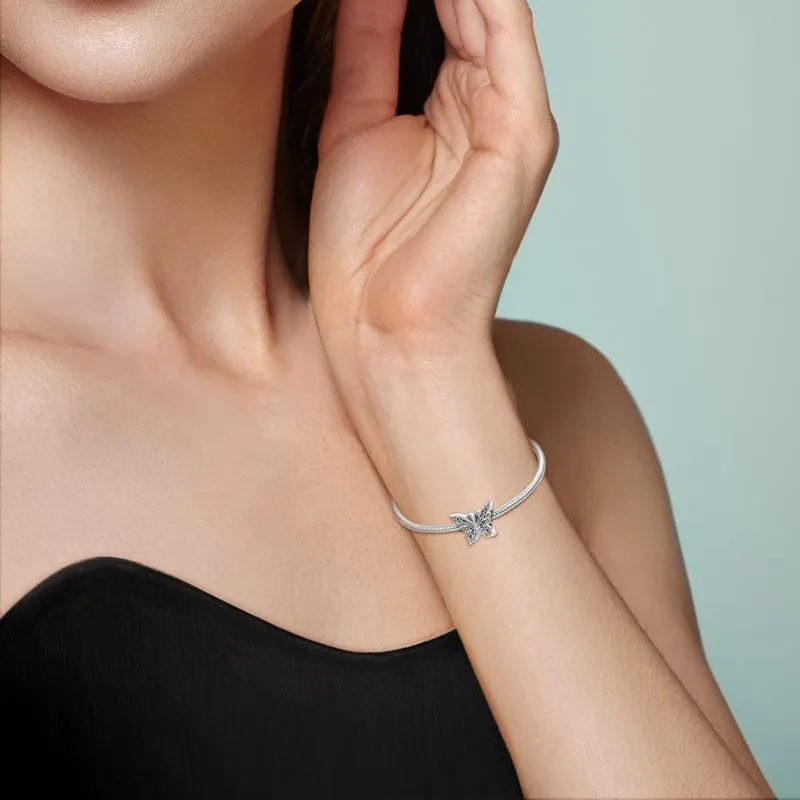 Filigree Butterfly Elegance Charm