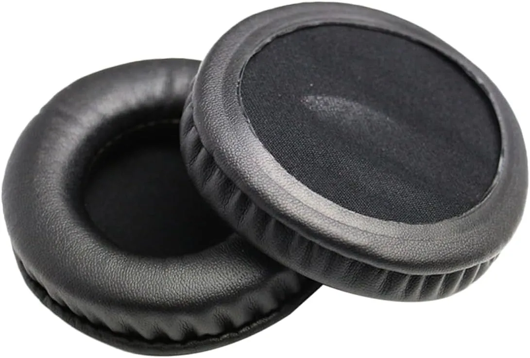 Gadpiparty Universal Headphone Pads Comfortable Protein Leather Memory Foam Noise Isolation for K518 Hd25 V150 Zx300 Fc7