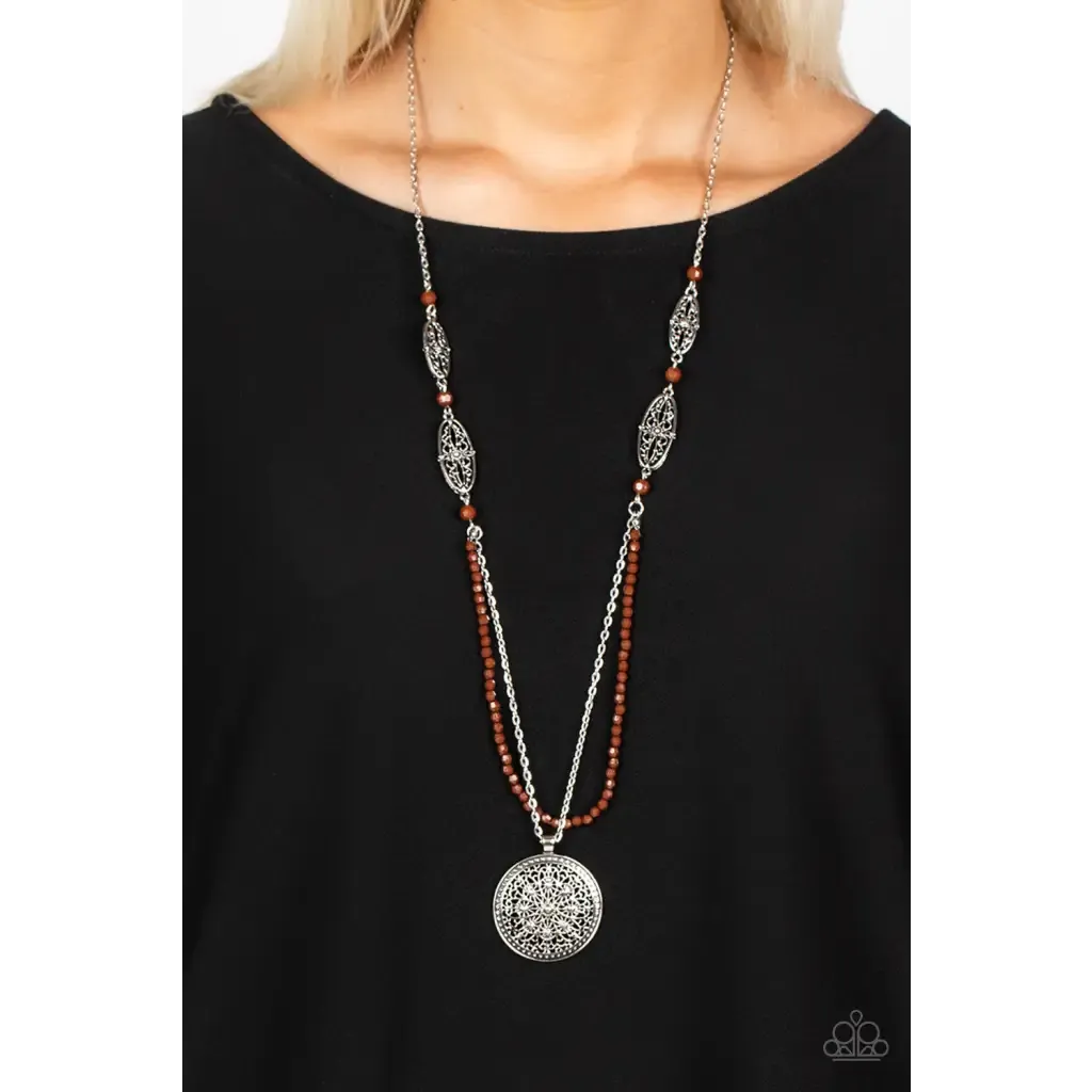 Garden of Grace - Brown Necklace