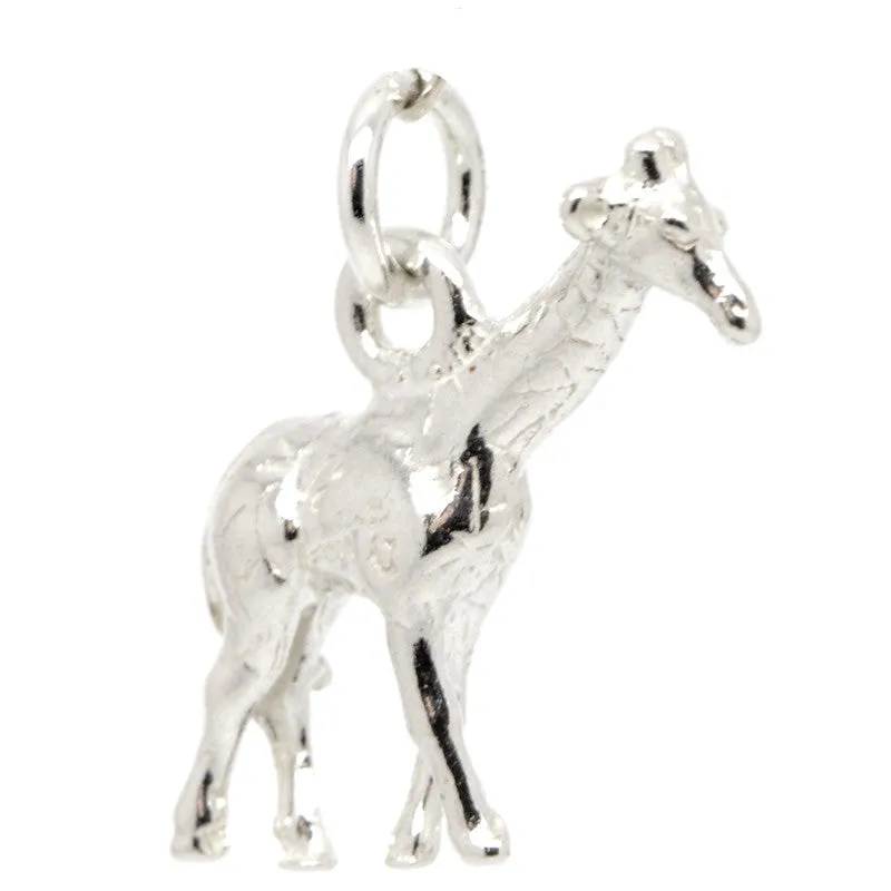 Gold Giraffe Charm