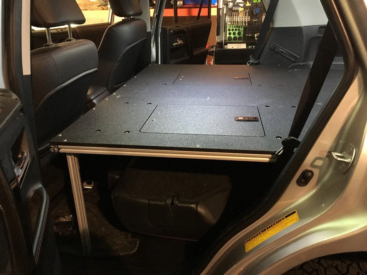 GOOSE GEAR 4RUNNER 5TH GEN DRAWER BASED SLEEPING PLATFORMS FOR 3RD ROW SEAT DELETES 2010-CURRENT MODEL YEARS (Requires rear plate system and drawer module)