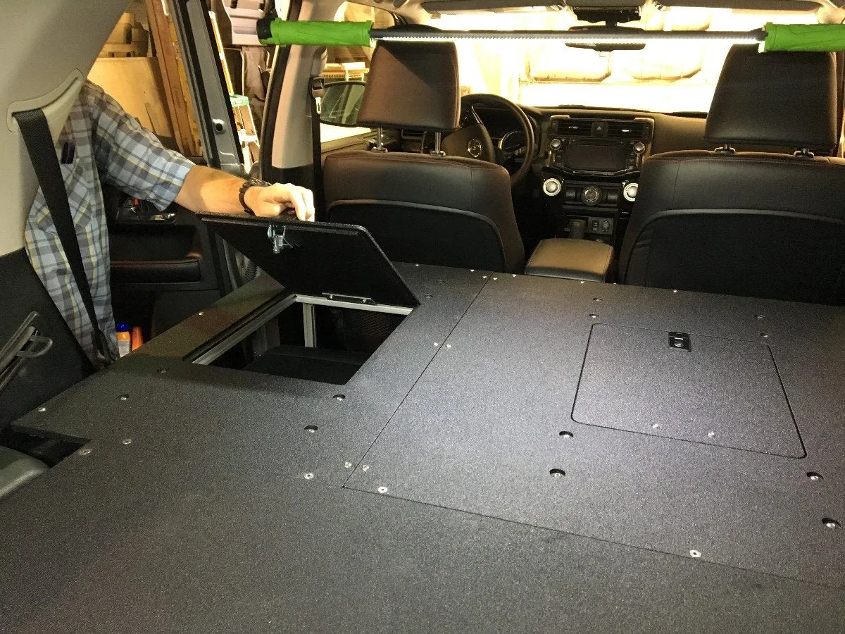 GOOSE GEAR 4RUNNER 5TH GEN DRAWER BASED SLEEPING PLATFORMS FOR 3RD ROW SEAT DELETES 2010-CURRENT MODEL YEARS (Requires rear plate system and drawer module)