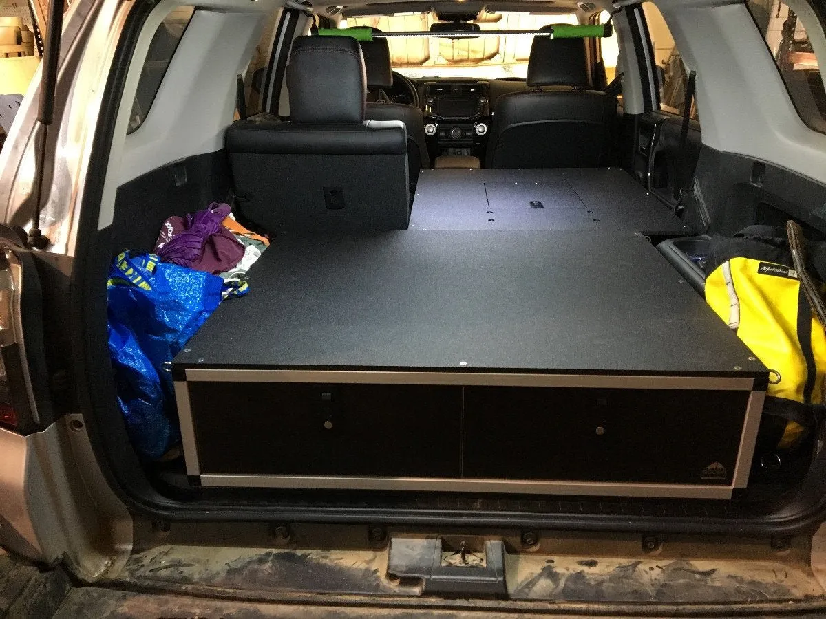 GOOSE GEAR 4RUNNER 5TH GEN DRAWER BASED SLEEPING PLATFORMS FOR 3RD ROW SEAT DELETES 2010-CURRENT MODEL YEARS (Requires rear plate system and drawer module)