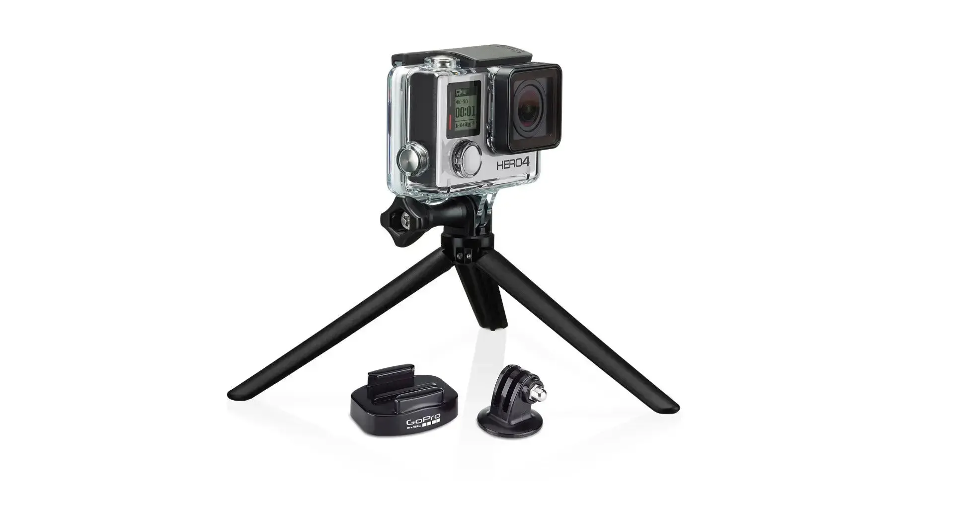GoPro Tripod Mounts -  (Mini Tripod, Tripod Mount, Quick Release Tripod)