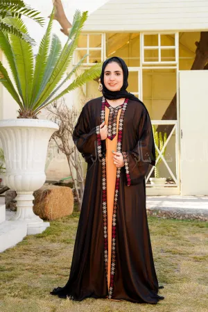 Graceful Double Layered Abaya
