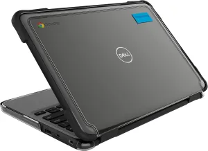 Gumdrop SlimTech Laptop Case Fits Dell Latitude 13 inch 3301. Designed for K-12 Students, Teachers and Classrooms  Drop Tested, Rugged, Shockproof Bumpers for Reliable Device Protection  Black