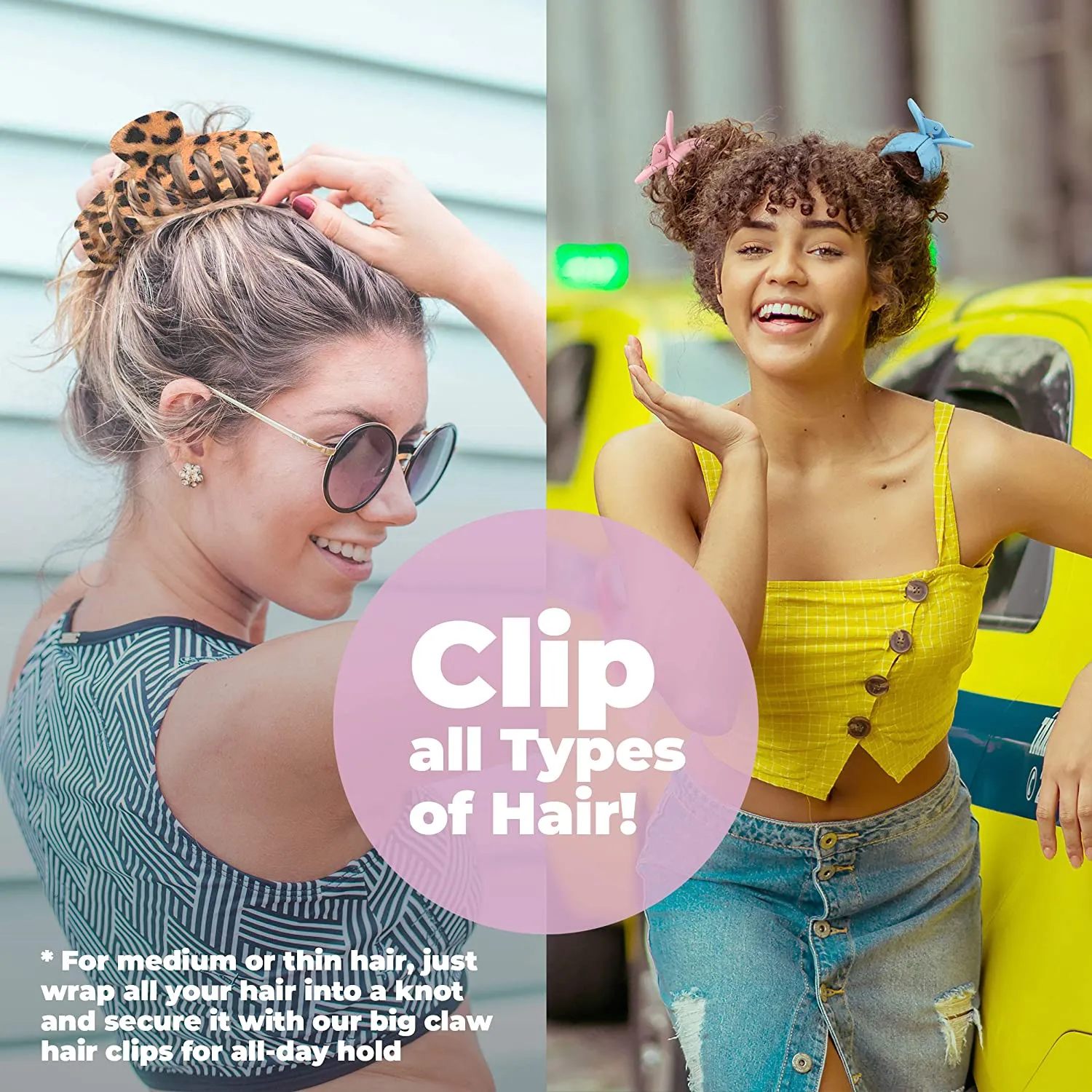 Hair Claw Clips (8 Pack), Large Hair Clips for Women (Trendy Matte Colors), Claw Clips for Thick Hair (Premium Acrylic), Hair Claws, Jaw Clips, Large Hair Clip (XXL)