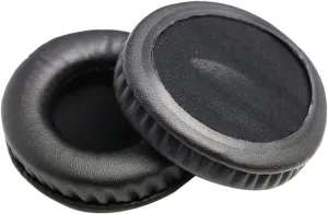 Headphone Ear Covers Headphone Ear Pads Replacement Soft Protein Leather Memory Foam Black for K518 Hd25 V150 Zx300 Fc7