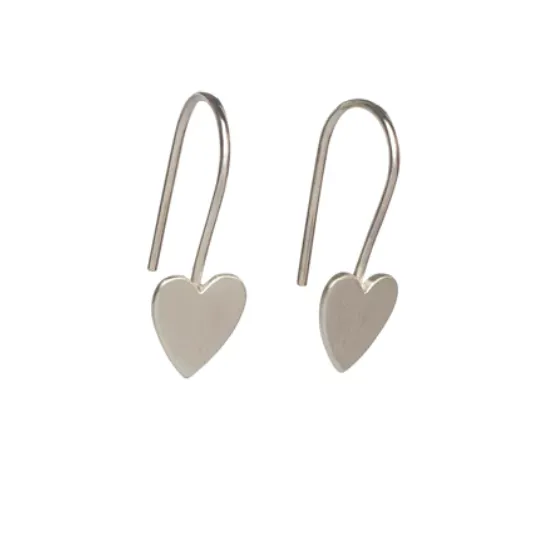 Heart Drop Earrings
