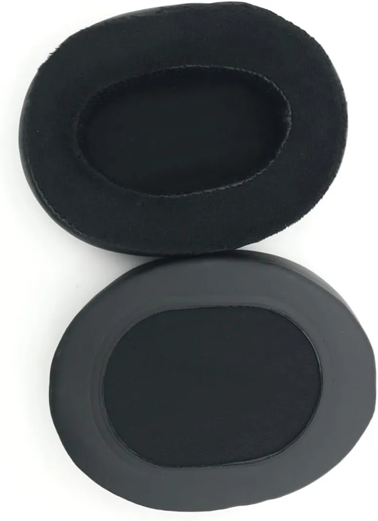 HOMSFOU Hm5 Earmuffs Replacement Pads Comfortable Headphone Cushions 2 Pairs Soft Memory Foam