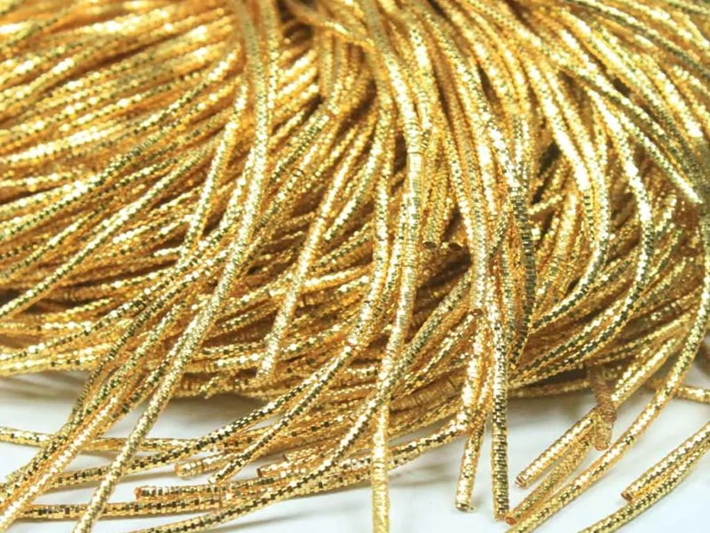 Honey Golden Nakshi / Bullion Wire