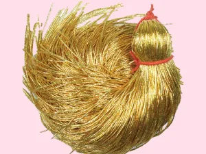 Honey Golden Nakshi / Bullion Wire