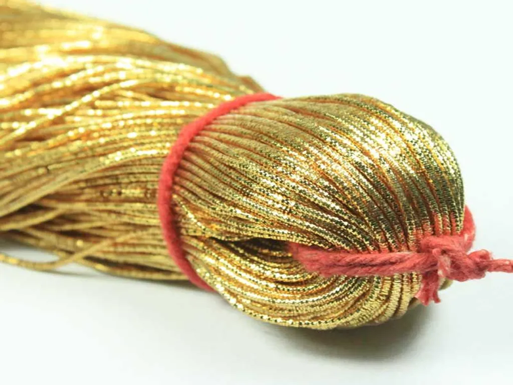 Honey Golden Nakshi / Bullion Wire