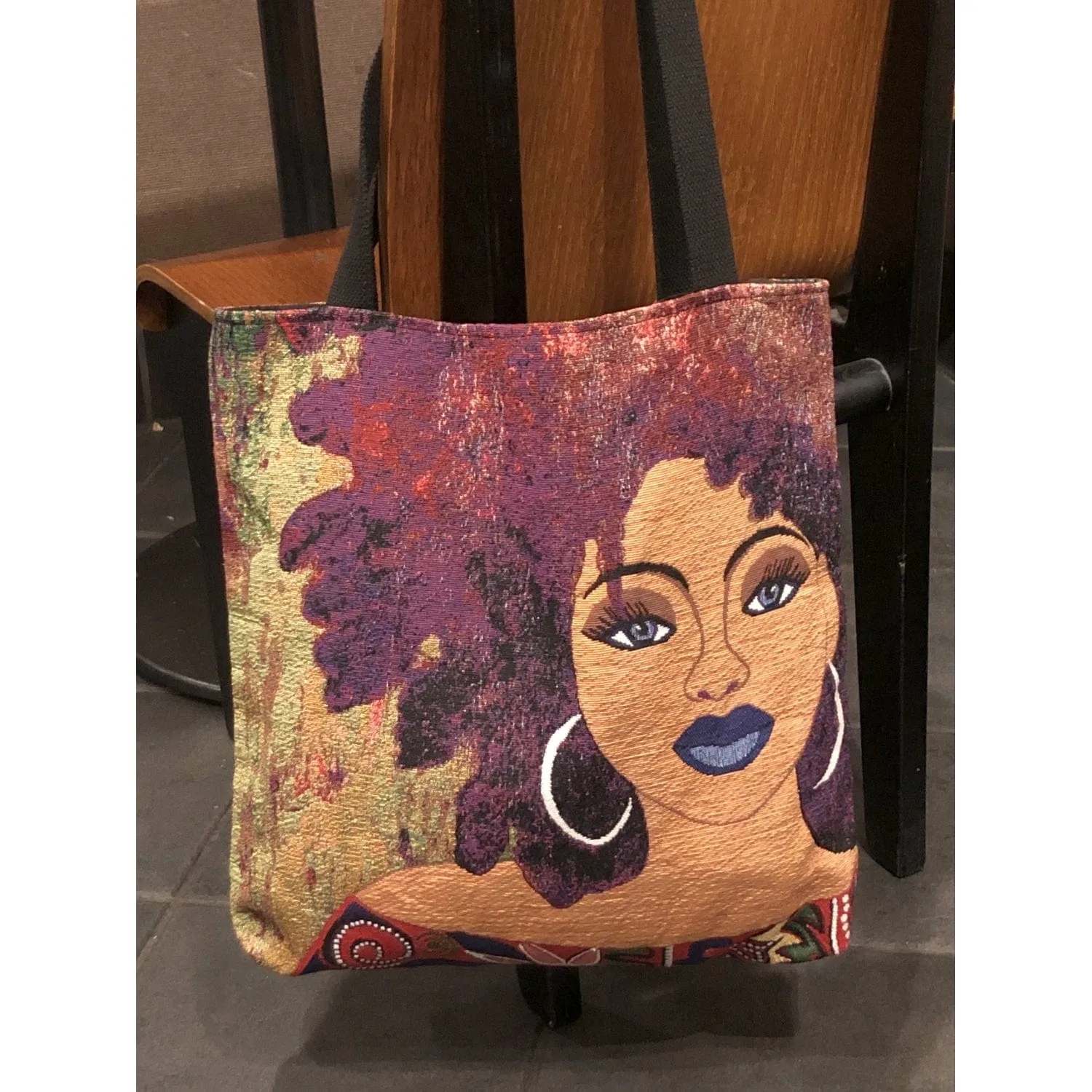 I Am Marvelously Made Woven Tote Bag