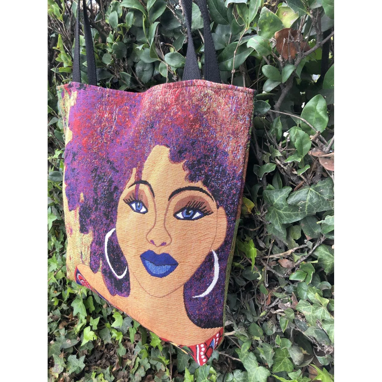 I Am Marvelously Made Woven Tote Bag