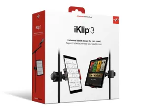 IK Multimedia iKlip 3 Universal Mic Stand Support for Tablets