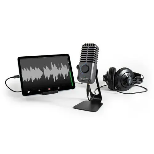 IK Multimedia iRig Stream Mic Pro USB Condenser Microphone