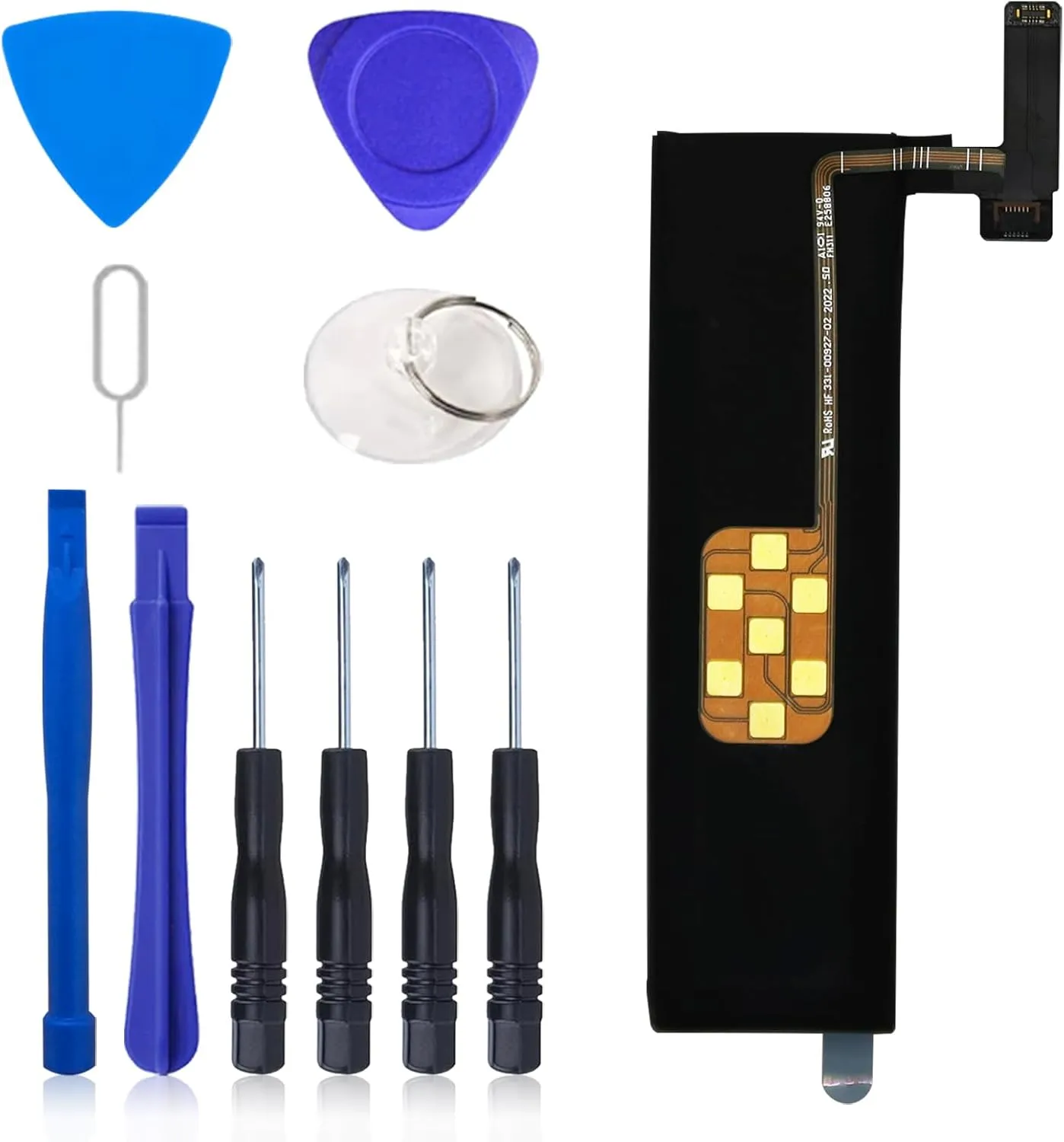 Internal Battery Replacement for Meta Oculus Quest 2 VR Headset,2025 New Upgraded 3640mAh 3.85V with Repair Tool Kits