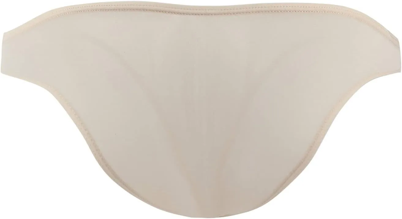JEsilunmaMY Mens Ice Silk Thong Briefs Low Waist Bulge Pouch Bikini Underwear See Through Comfortable Underpants Swimwuit