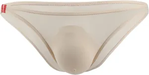 JEsilunmaMY Mens Ice Silk Thong Briefs Low Waist Bulge Pouch Bikini Underwear See Through Comfortable Underpants Swimwuit