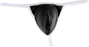 JEsilunmaMY Mens Low Rise Thongs Ice Silk Bulge Pouch G-String Bikini Briefs See Through Comfortable T-Back Panties Underwear