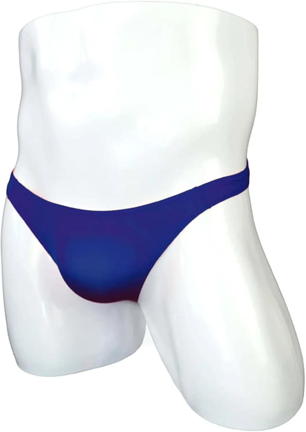 JEsilunmaMY Mens Mini Bikini Briefs Solid Color Ice Silk Low Rise Pouch Underwear Transparent Comfortable Underpants Swimwear