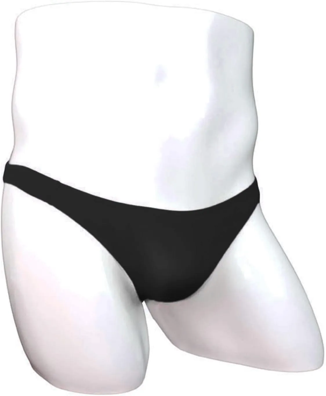 JEsilunmaMY Mens Mini Bikini Briefs Solid Color Ice Silk Low Rise Pouch Underwear Transparent Comfortable Underpants Swimwear