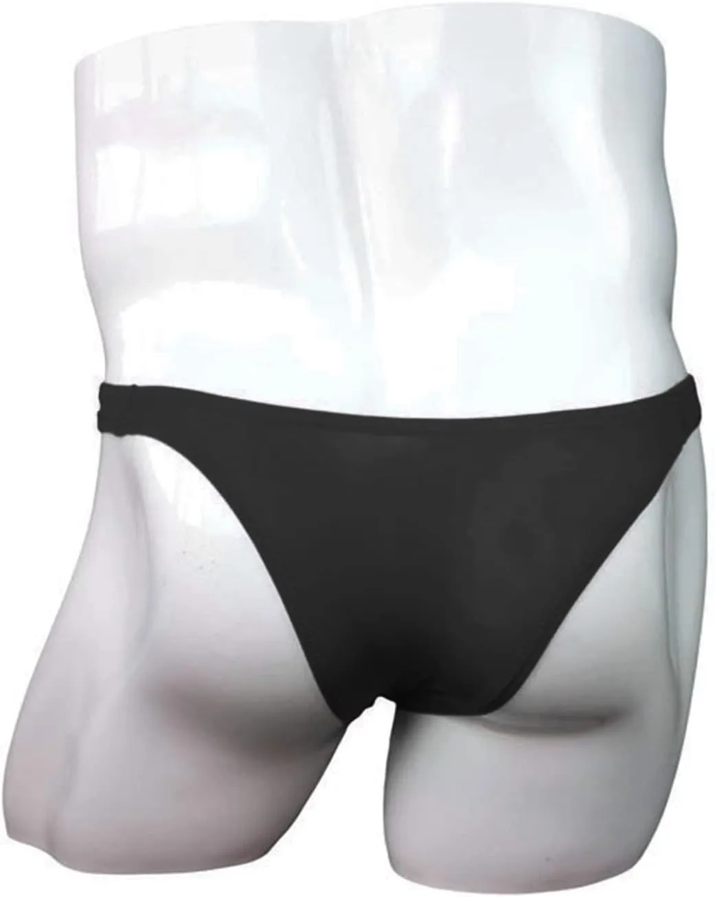 JEsilunmaMY Mens Mini Bikini Briefs Solid Color Ice Silk Low Rise Pouch Underwear Transparent Comfortable Underpants Swimwear