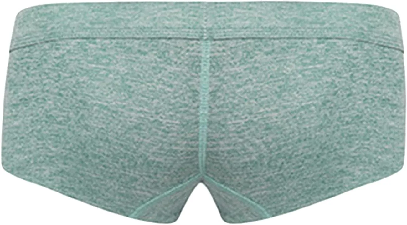 JEsilunmaMY Mens U Convex Boxer Briefs Low Rise Soft Comfortable Cotton Underwear Solid Sport Supporter Underpants Swimwear