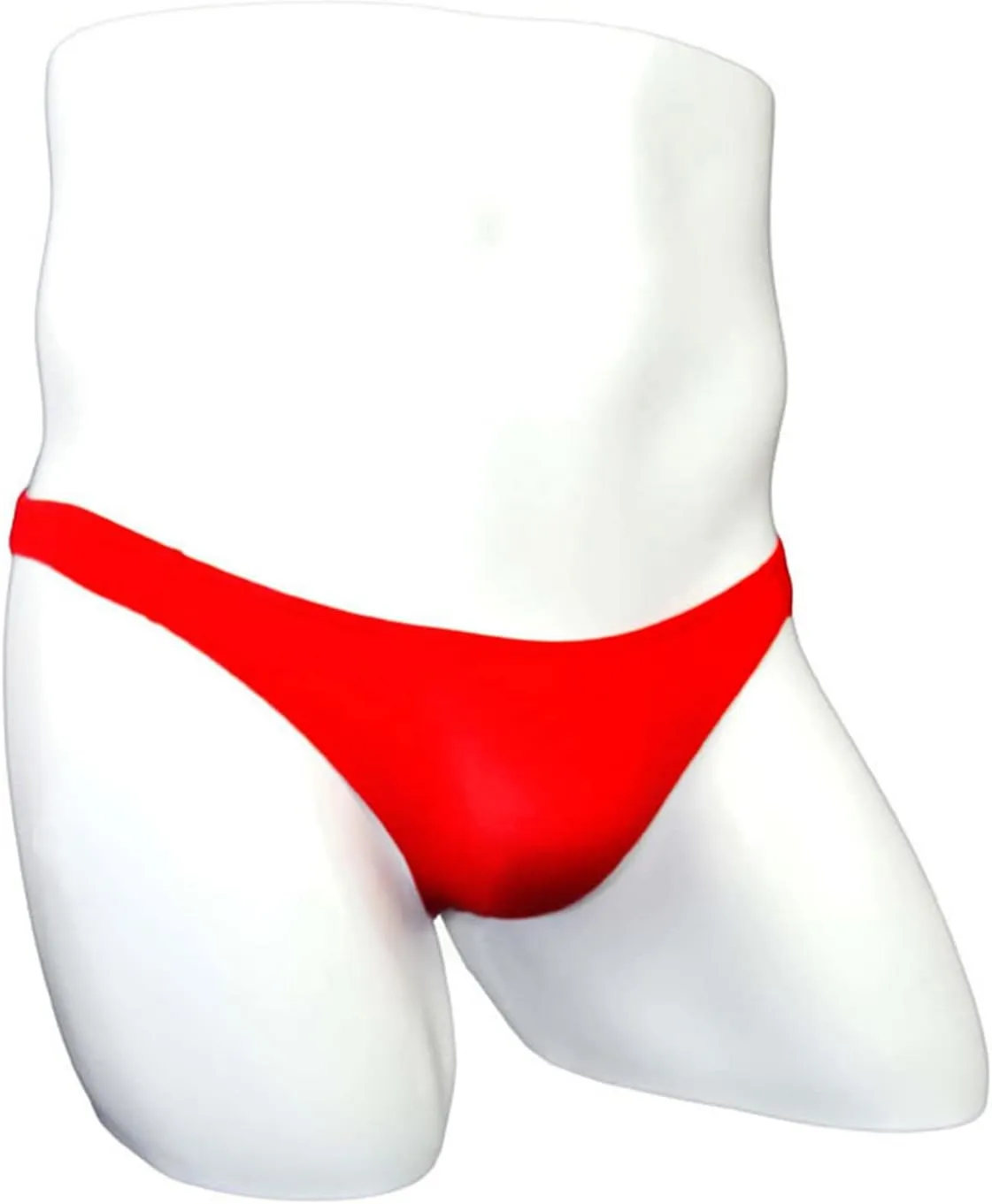 JEsilunmaMY See Through Underwear for Men Ice Silk Low Rise Pouch Mini Bikini Briefs Solid Comfortable Underpants Swimwear